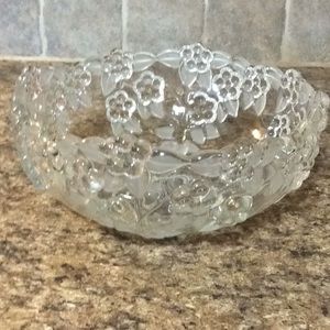 Vintage Mikasa Crystal Bowl